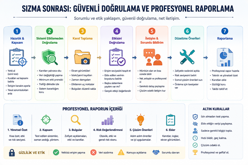sizma sonrası güvenlik